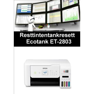 Ecotankdrucker ET-2803 Resttintentankresett