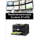 Ecotankdrucker ET-4760 Resttintentankresett