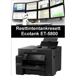 Ecotankdrucker ET-5800 Resttintentankresett