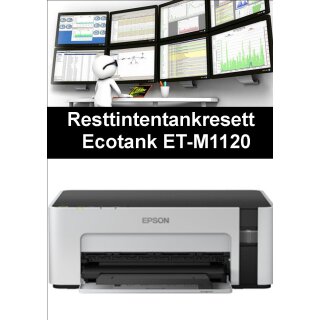 Ecotankdrucker ET-M1120 Resttintentankresett