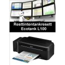 Ecotankdrucker L100 Resttintentankresett