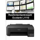 Ecotankdrucker L1110 Resttintentankresett