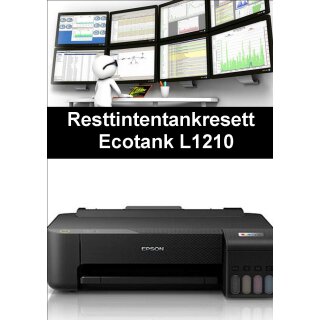 Ecotankdrucker L1210 Resttintentankresett