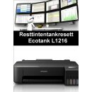 Ecotankdrucker L1216 Resttintentankresett