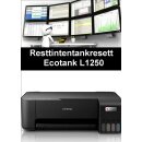 Ecotankdrucker L1250 Resttintentankresett