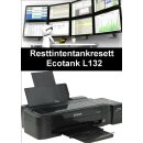 Ecotankdrucker L132 Resttintentankresett