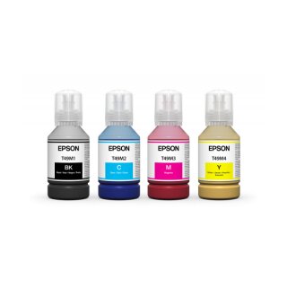 C13T49N500 Multipack 4x140ml Epson Dye Sublimationstinte für SURECOLOR SC-F100/F500/F501