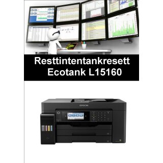 Ecotankdrucker L15160 Resttintentankresett