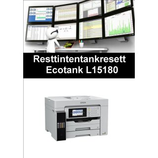 Ecotankdrucker L15180 Resttintentankresett