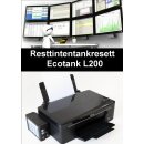 Ecotankdrucker L200 Resttintentankresett