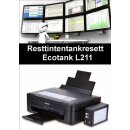 Ecotankdrucker L211 Resttintentankresett