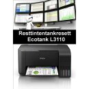 Ecotankdrucker L3110 Resttintentankresett