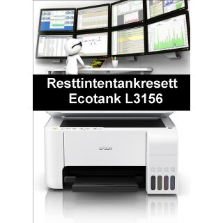 Ecotankdrucker L3156 Resttintentankresett