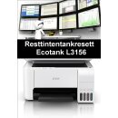 Ecotankdrucker L3156 Resttintentankresett