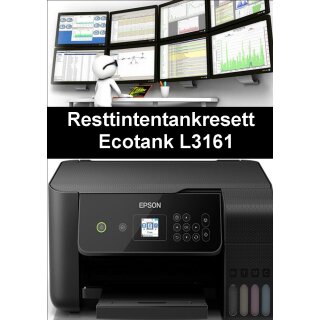 Ecotankdrucker L3161 Resttintentankresett