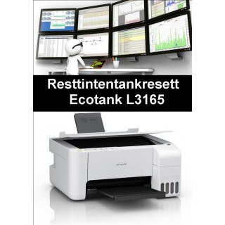 Ecotankdrucker L3165 Resttintentankresett