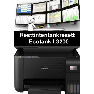 Ecotankdrucker L3200 Resttintentankresett