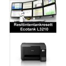 Ecotankdrucker L3210 Resttintentankresett