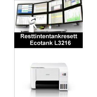 Ecotankdrucker L3216 Resttintentankresett