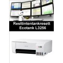 Ecotankdrucker L3256 Resttintentankresett