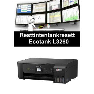 Ecotankdrucker L3260 Resttintentankresett