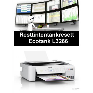 Ecotankdrucker L3266 Resttintentankresett