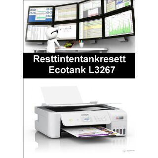 Ecotankdrucker L3267 Resttintentankresett