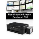 Ecotankdrucker L355 Resttintentankresett