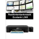 Ecotankdrucker L365 Resttintentankresett