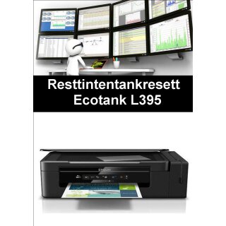 Ecotankdrucker L395 Resttintentankresett