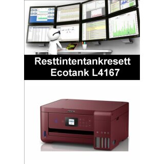 Ecotankdrucker L4167 Resttintentankresett