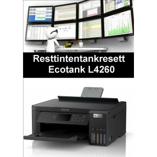 Ecotankdrucker L4260 Resttintentankresett