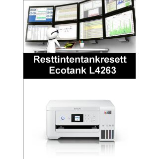 Ecotankdrucker L4263 Resttintentankresett