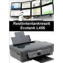 Ecotankdrucker L456 Resttintentankresett