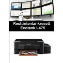 Ecotankdrucker L475 Resttintentankresett