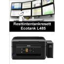 Ecotankdrucker L485 Resttintentankresett