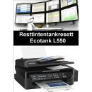 Ecotankdrucker L550 Resttintentankresett