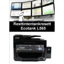 Ecotankdrucker L565 Resttintentankresett