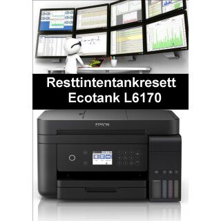 Ecotankdrucker L6170 Resttintentankresett