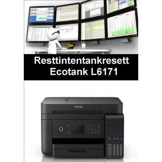 Ecotankdrucker L6171 Resttintentankresett