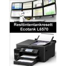 Ecotankdrucker L6570 Resttintentankresett