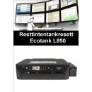 Ecotankdrucker L850 Resttintentankresett