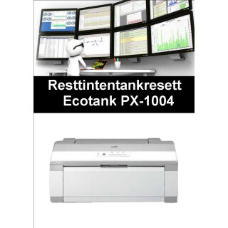 Ecotankdrucker PX-1004 Resttintentankresett