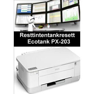 Ecotankdrucker PX-203 Resttintentankresett