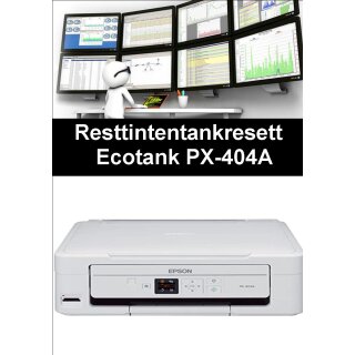 Ecotankdrucker PX-404A Resttintentankresett