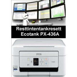 Ecotankdrucker PX-436A Resttintentankresett