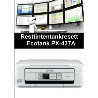 Ecotankdrucker PX-437A Resttintentankresett