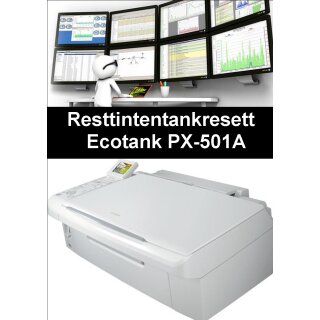 Ecotankdrucker PX-501A Resttintentankresett