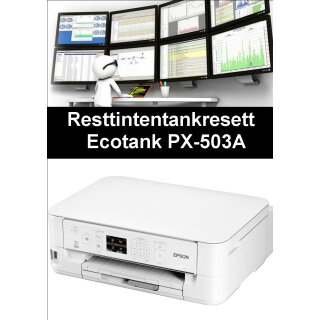 Ecotankdrucker PX-503A Resttintentankresett