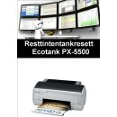 Ecotankdrucker PX-5500 Resttintentankresett